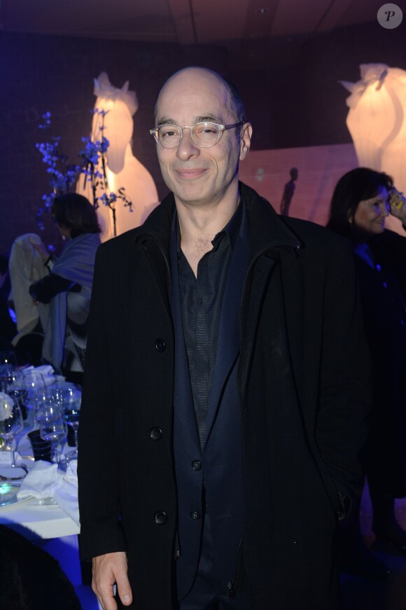 Exclusif - Bernard Werber assiste à la soirée de Gala du Prix d'Amérique Opodo à la Maison de l'UNESCO à Paris le 24 janvier 2015.