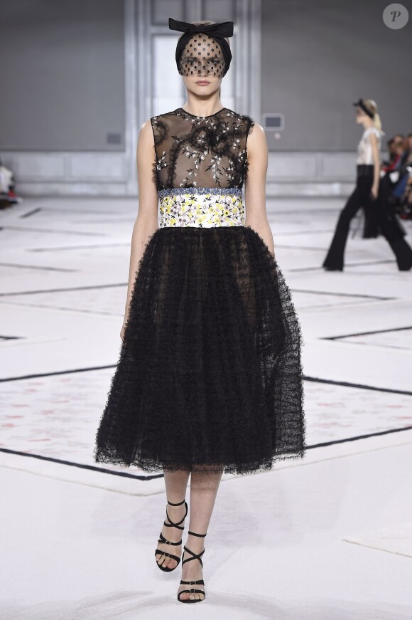 Défilé Giambattista Valli haute couture printemps-été 2015. Paris, le 26 janvier 2015.