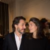 Exclusif - Guillaume Gallienne et sa femme Amandine - Inauguration de la boutique Kilian rue Cambon à Paris, le 26 janvier 2015.