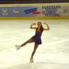 Exclusif - La princesse Alexandra de Hanovre, passionnée de patinage artistique et scolarisée en sport études, présentait lundi 26 janvier 2015 son programme court lors du Festival olympique de la jeunesse européenne (FOJE) d'hiver 2015 à Dornbirn, en Autriche.