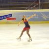 Exclusif - La princesse Alexandra de Hanovre, passionnée de patinage artistique et scolarisée en sport études, présentait lundi 26 janvier 2015 son programme court lors du Festival olympique de la jeunesse européenne (FOJE) d'hiver 2015 à Dornbirn, en Autriche.
