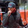 Enrique Iglesias en concert sur le plateau de l'emission "The Today Show" à New York, le 17 mars 2014 