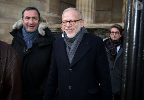 Pascal Greggory - Troisième jour du procès Bettencourt au tribunal de Bordeaux, le 26 janvier 2015.
