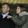 Roman Abramovitch et Dasha Zhukova à Moscou le 19 octobre 2010.