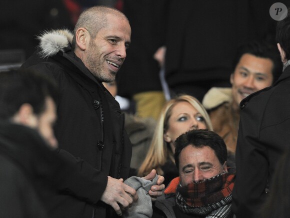Medi Sadoun lors du match entre le PSG et Rennes au Parc des Princes à Paris le 30 Janvier 2015