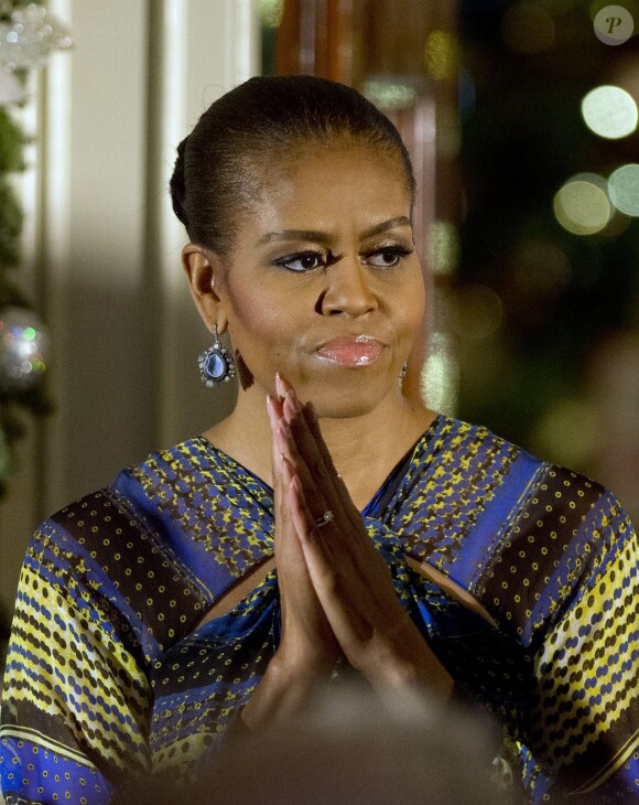 Michelle Obama à Washington, le 17 décembre 2014.