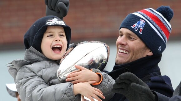 Gisele Bündchen : Son petit Benjamin fête le Super Bowl avec son papa Tom Brady