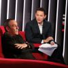 Exclusif - Enregistrement de l'émission Le Divan présentée par Marc-Olivier Fogiel, avec Thierry Ardisson en invité, le 31 janvier 2015. Elle sera diffusée le 10 février 2015.