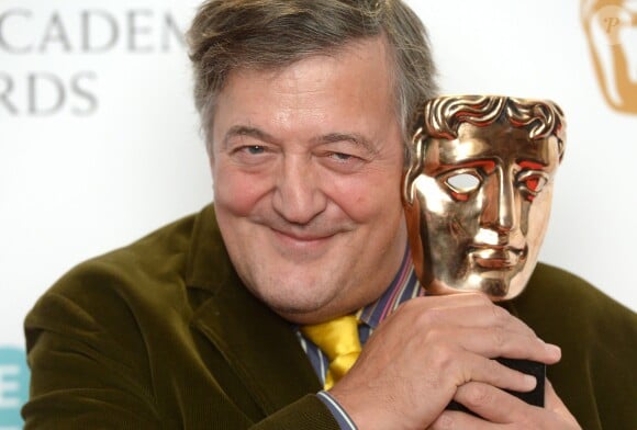 Stephen Fry lors des nominations aux BAFTA Film Awards à Londres le 9 janvier 2015.