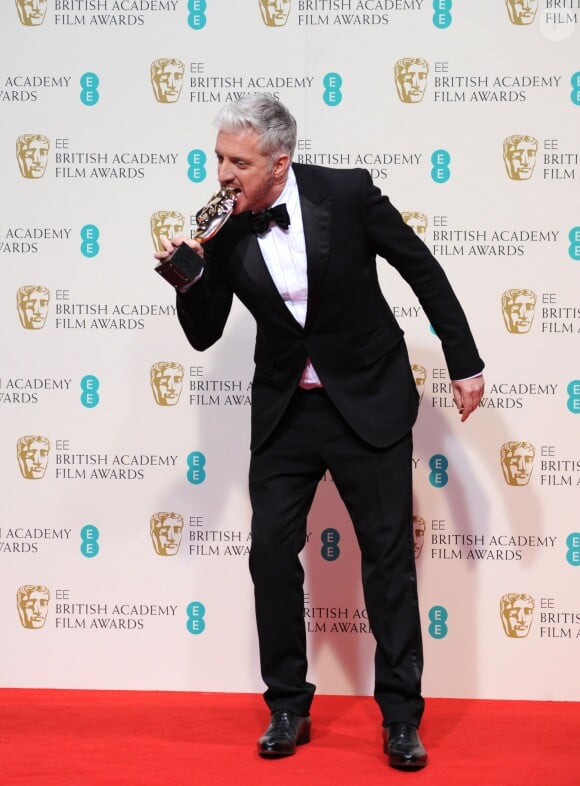 Anthony McCarten - Pressroom lors de la cérémonie des British Academy Film Awards 2015 au Royal Opera House à Londres, le 8 février 2015.