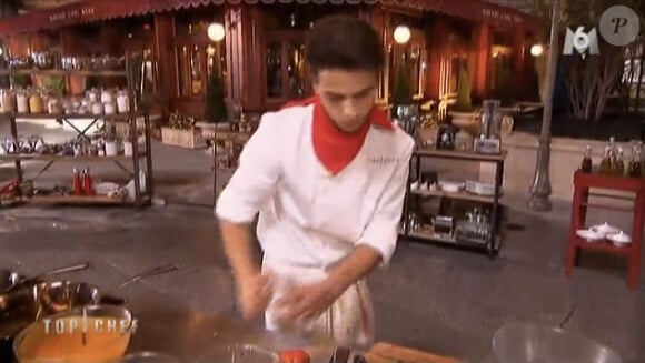 Jean-Baptiste dans Top Chef 2015 sur M6, le lundi 9 février 2015.