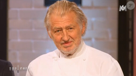 Le chef Pierre Gagnaire dans Top Chef 2015 sur M6, le lundi 9 février 2015.