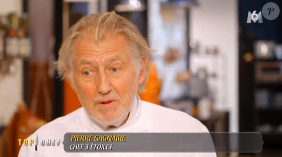 Le chef Pierre Gagnaire dans Top Chef 2015 sur M6, le lundi 9 février 2015.
