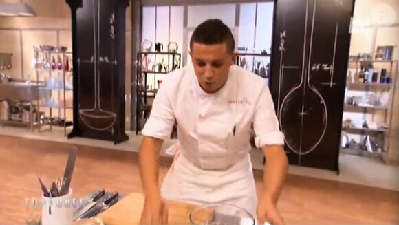 Adel dans Top Chef 2015 sur M6, le lundi 9 février 2015.