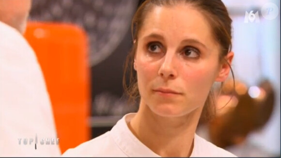 Vanessa dans Top Chef 2015 sur M6, le lundi 9 février 2015.