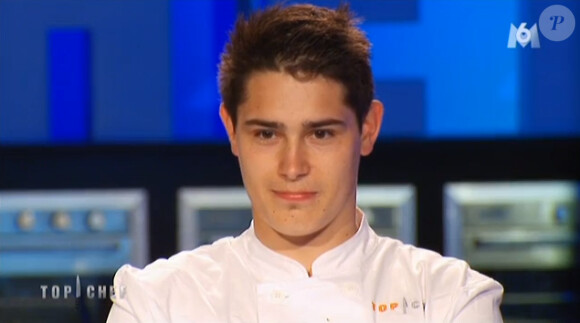 Xavier dans Top Chef 2015 sur M6, le lundi 9 février 2015.