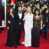 Dakota Johnson, Jamie Dornan, Sam Taylor-Johnson et Erika Leonard, dite E. L. James - Premiere du film "Cinquante Nuances de Grey" lors du 65e festival international du film de Berlin (Berlinale 2015) le 11 février 2015.