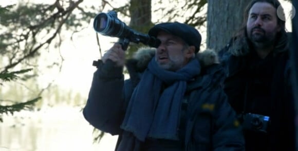 Sam Mendes sur le tournage de Spectre en Autriche.