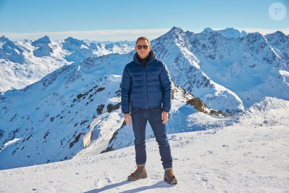 Daniel Craig - Photocall avec les acteurs du prochain film James Bond "Spectre" à Solden en Autriche, le 7 janvier 2015.