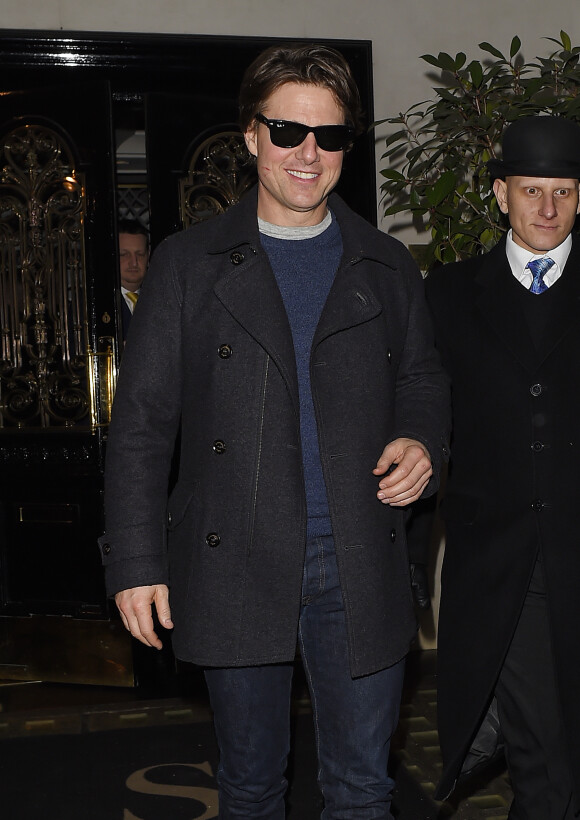 Tom Cruise à Londres, le 11 février 2015.