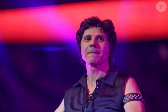 Jean-Luc Lahaye lors du concert "Stars 80 L'origine" au Zénith de Lille, le 24 octobre 2014