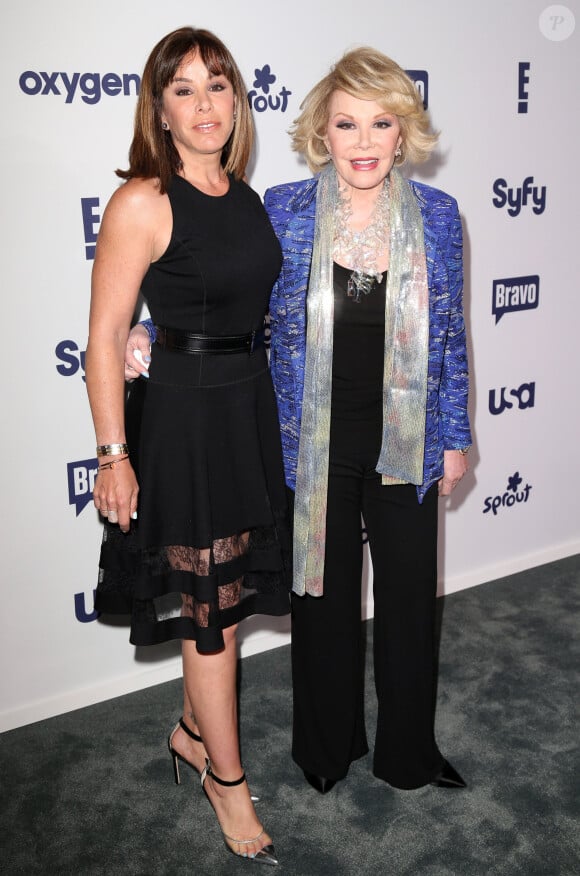 Melissa Rivers, Joan Rivers - Soirée "NBC Universal Cable Entertainment Upfronts" à New York, le 15 mai 2014.