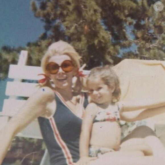 Melissa Rivers et sa mère Joan. Photo postée sur Instagram le 12 février 2015