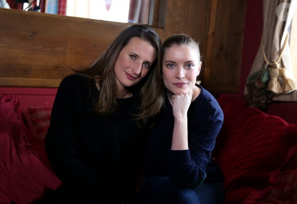 Camille Cottin, Adrianna Gradziel pour le film "Toute Première Fois" - 18ème festival international du film de comédie de l'Alpe d'Huez, le 17 janvier 2015.