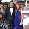 Cindy Crawford, Rande Gerber - George Clooney et ses invités se rendent à son mariage avec Amal Alamuddin à Venise, le 27 septembre 2014. 