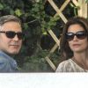 George Clooney, Cindy Crawford - Les invités du mariage de George Clooney prennent un petit-déjeuner à Venise, le 27 septembre 2014.
