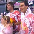  Gustavo Kuerten, David Ferrer et Rafael Nadal s'&eacute;clatent au carnaval de Rio de Janeiro le 15 f&eacute;vrier 2015.&nbsp; 