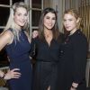 Exclusif - Camille Lou, Karine Ferri et Hande Kodja - 40 ans de la maison Poiray au profit de l'association Mécénat Chirurgie Cardiaque à la Fondation Mona Bismarck à Paris le 12 février 2015.