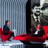 Exclusif - Enregistrement de l'émission Le Divan présentée par Marc-Olivier Fogiel, avec Jean-Luc Mélenchon en invité, le 13 février 2015.