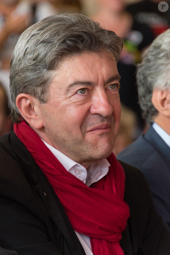 Jean-Luc Mélenchon - La 84e édition de la Fête de l'Humanité à La Courneuve, le 13 septembre 2014.
