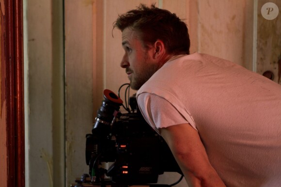 Ryan Gosling sur le tournage de Lost River.