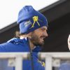 Le prince Carl Philip de Suède et sa fiancée Sofia Hellqvist - La famille royale suédoise assiste aux Championnats du monde de ski nordique de la FIS à Falun, le 19 février 2015.  The Swedish royal family King Carl XVI Gustaf and Queen Silvia, Crown Princess Victoria with Princess Estelle, Prince Carl Philip and his fiancee Sofia Hellqvist attending the FIS Nordic World Ski Championships 2015 in Falun on February 19, 2015.19/02/2015 - Falun