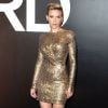 Scarlett Johansson sexy au défilé Tom Ford Automne/Hiver à Los Angeles, le 20 février 2015