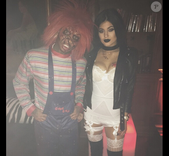 Kylie Jenner a ajouté une photo d'elle en compagnie de Tyga, le 1er novembre 2014