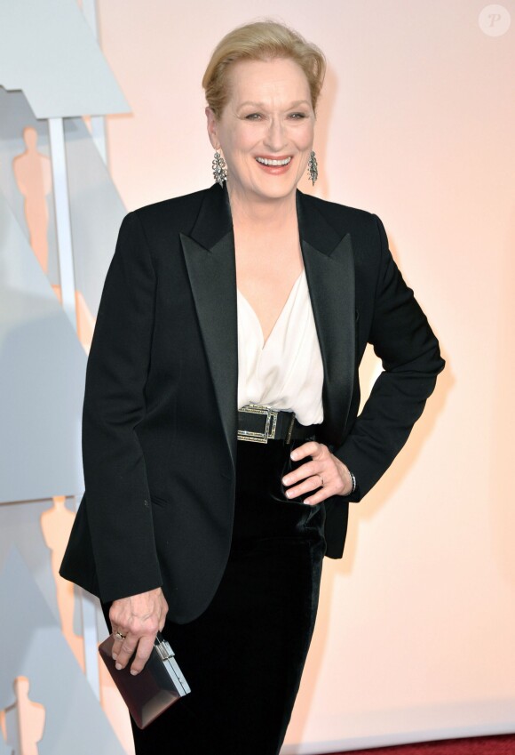 Meryl Streep en Lanvin - 87e cérémonie des Oscars à Los Angeles le 22 février 2015