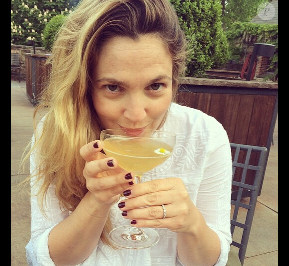 Sur son compte Instagram l'actrice américaine Drew Barrymore a ajouté une photo le 30 mai 2014.