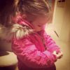 Ben Foden a posté une photo sur son compte Instagram de sa fille Aoife le 31 janvier 2014