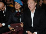 Fashion Week : Salma Hayek et son mari, amoureux de la mode italienne
