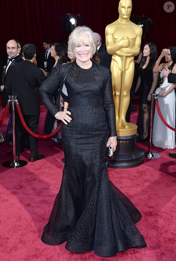Glenn Close à la 86ème cérémonie des Oscars à Hollywood, le 2 mars 2014. 