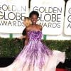 Lupita Nyong'o à la 72ème cérémonie annuelle des Golden Globe Awards à Beverly Hills. Le 11 janvier 2015  