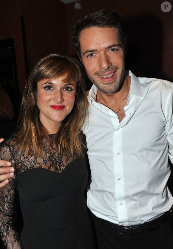 Exclusif - Nicolas Bedos et sa soeur Victoria Bedos - Aftershow du spectacle de Guy Bedos "La der des der" à l'Olympia à Paris. Le 23 décembre 2013