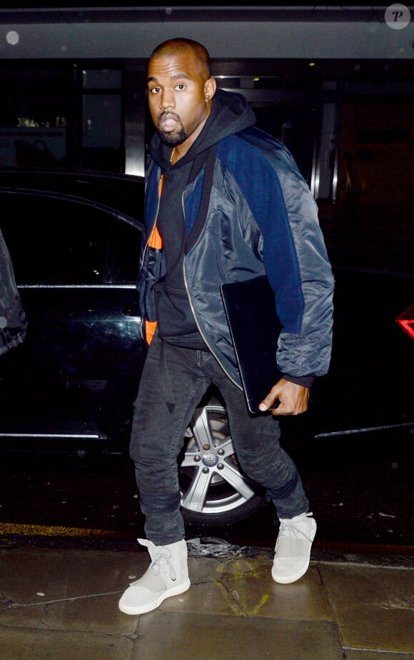 Kanye West à Londres, le samedi 28 février 2015.