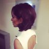 Cheryl Cole dévoile sa nouvelle coupe de cheveux et sa nouvelle couleur d'inspiration 70's sur Instagram, mars 2015.