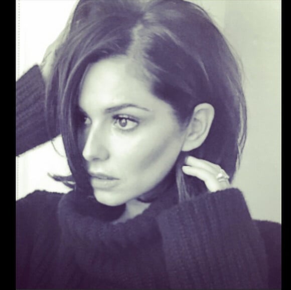 Cheryl Cole dévoile sa nouvelle coupe de cheveux et sa nouvelle couleur d'inspiration 70's sur Instagram, mars 2015.