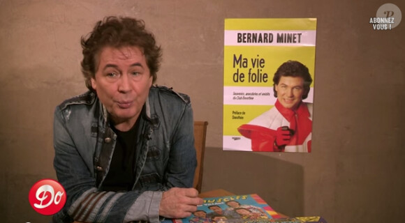 Le chanteur et comédien Bernard Minet, interviewé par la chaîne Youtube Génération Club Do. Mars 2015.
