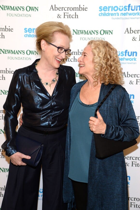 Meryl Streep, Carole King - Soirée "SeriousFun Children's Network" pour rendre hommage à Paul Newman le 2 mars 2015